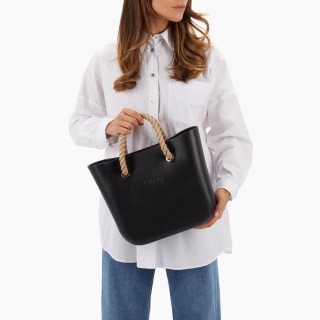 Короткі ручки-канати Бежевий