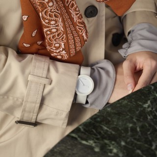 Ремінець O clock регульований Білий