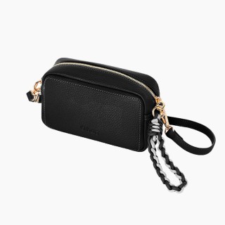 O bag Fizz наппа Чорний