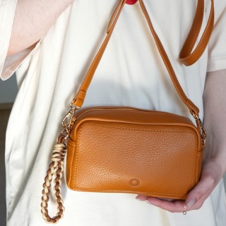 O bag Fizz наппа Карамель