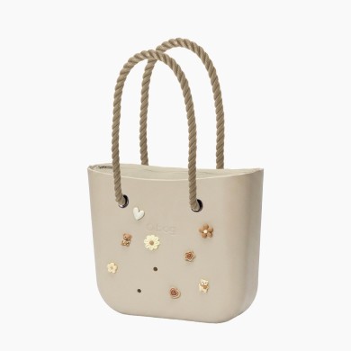 O bag Mini o charms Пісок з довгими ручками-канатами