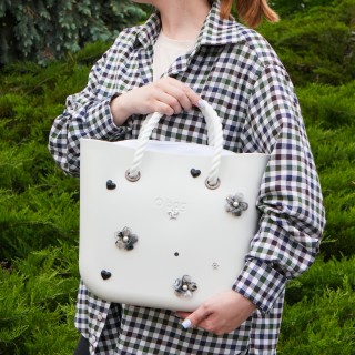 O bag Mini o charms Лате з короткими ручками-канатами