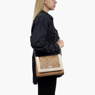 O bag Glam Бісквіт, ланцюжок