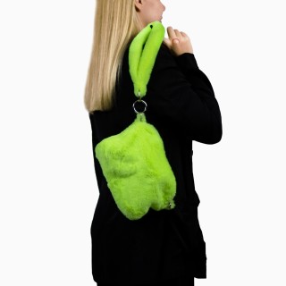 O bag glam Лайм флуо, декоративна ручка