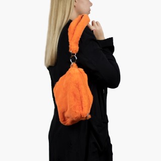O bag glam Помаранчева флуо, декоративна ручка