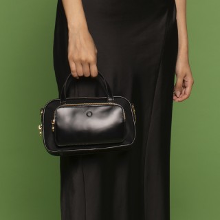 O bag Emoticon нейлон Чорна