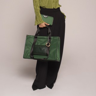 O bag Bon Ton нейлон Смарагд