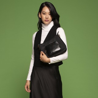 O bag Ipsilon нейлон Чорна