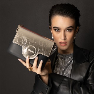 Фліп O pocket металік коло Перлинний