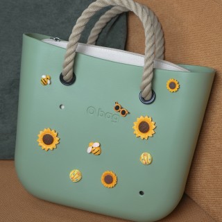 O bag Mini o charms Матча з короткими ручками-канатами