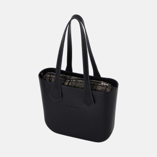 Довгі ручки плоскі Чорний