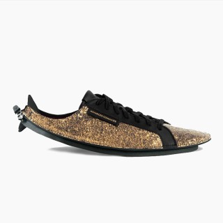 Змінний верх для взуття ACBC SNEAKER GLITTER на блискавці, золотистий