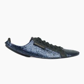 Змінний верх для взуття ACBC SNEAKER GLITTER на блискавці, синій