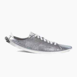 Змінний верх для взуття ACBC SNEAKER LEATHER на блискавці, сріблястий