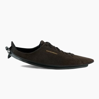 Змінний верх для взуття ACBC SNEAKER SUEDE на блискавці, коричневий