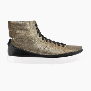 Змінний верх для взуття ACBC SNEAKER HIGH LEATHER на блискавці, золотистий
