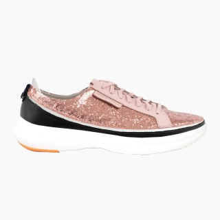 Змінний верх для взуття ACBC SNEAKER GLITTER на блискавці, рожевий