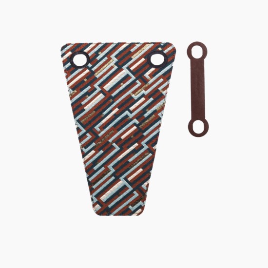 Накладка для сумки O city з орнаментом "золоті лінії" Синій