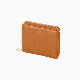 Гаманець O bag Whisky наппа Карамель