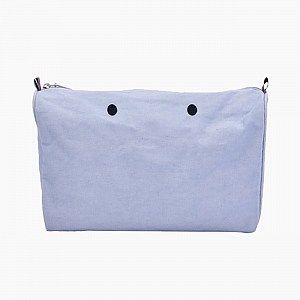Підкладка O bag beach mini на блискавці Блакитний