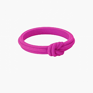 Браслет O bracelet knot тонкий Фіолетовий