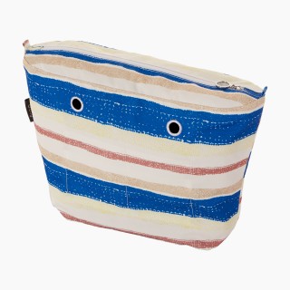 Підкладка O bag classic з горизонтальною смужкою Фрезія/Сапфір/Пісок