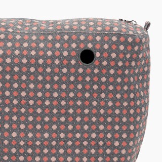 Підкладка O bag classic геометрія твід Пудра