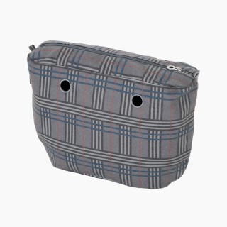 Підкладка O bag classic шотландська клітинка Блакитна лагуна