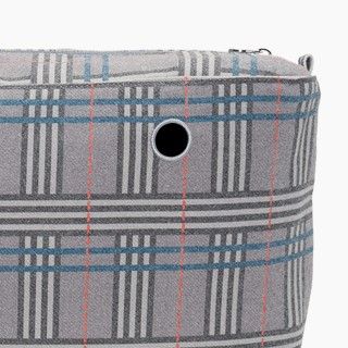 Підкладка O bag classic шотландська клітинка Блакитна лагуна