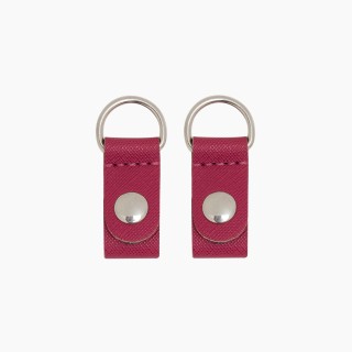 Кліпси O pocket сафіано Сангрія