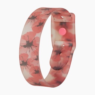 Ремінець O clock shift з орнаментом "Fantasia Fiori" Маки