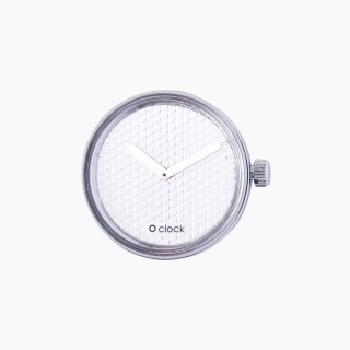 Циферблат O clock Pave срібло