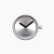 Циферблат O clock Gold and Silver срібло