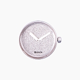 Циферблат O clock Glimmer срібло