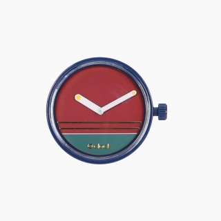 Циферблат O clock Royal Ascot lines Темно-синій