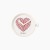 Циферблат O clock Sparkling Heart червоний