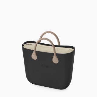 O bag Classic Чорна з короткими ручками