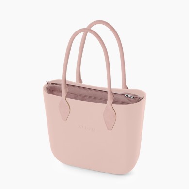 O bag Classic Рожевий дим велюр