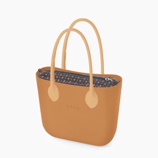 O bag Classic Бісквіт геометрія твід