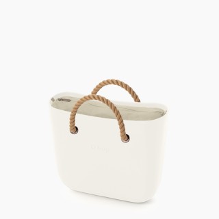 O bag Classic Лате з короткими ручками-канатами