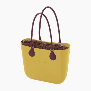 O bag Classic Карі тартан