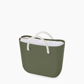 O bag Classic Мілітарі з короткими ручками-канатами
