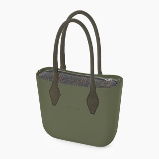 O bag Classic Мілітарі шотландська клітинка