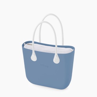 O bag Classic Синя з довгими ручками
