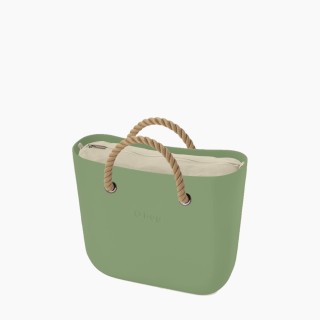 O bag Classic Матча з короткими ручками-канатами