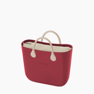 O bag Classic Вишня з короткими ручками
