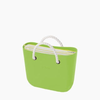 O bag Classic Зелена смужки