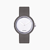 O clock | ремінець графіт, циферблат Pave срібло O clock | ремінець графіт, циферблат Pave срібло