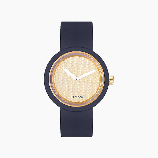 O clock | ремінець океан, циферблат Pave золото O clock | ремінець океан, циферблат Pave золото