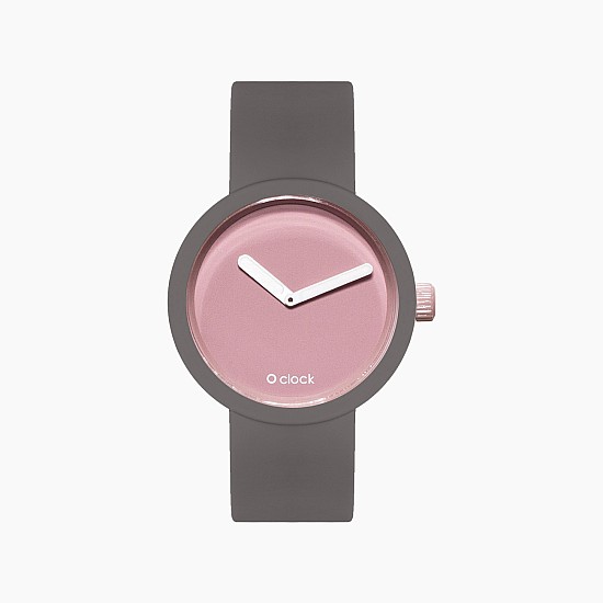 O clock | ремінець графіт, циферблат Tone on Tone пудра O clock | ремінець графіт, циферблат Tone on Tone пудра